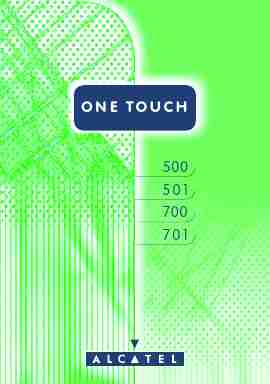 Alcatel Carrier Internetworking Solutions Telephone One Touch 500-page_pdf